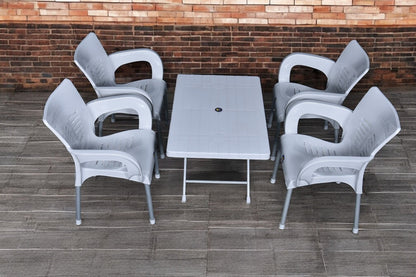 Relaxo Chair Set with BP-214-S Folding Table