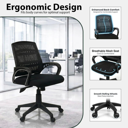 Relax Back Revolving Chair S-514