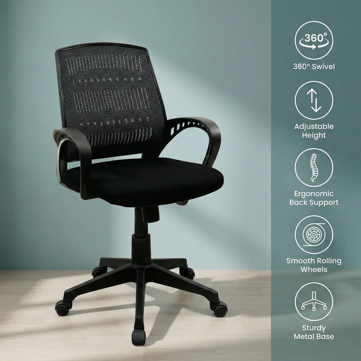 Relax Back Revolving Chair S-514
