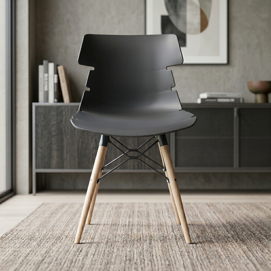 Boss BP-320-WL Phata Shell Chair – Wooden Legs