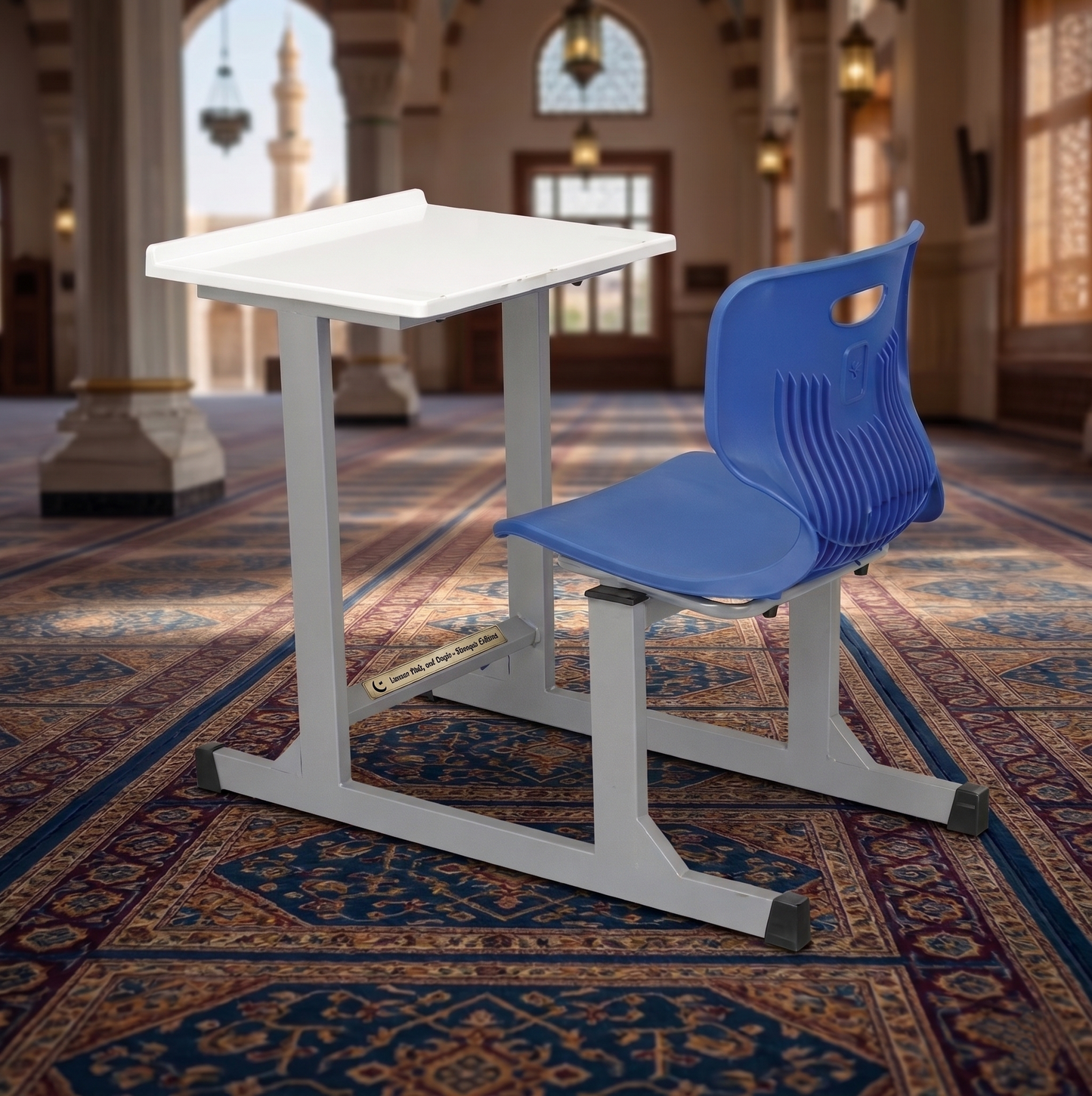 Boss B-928 Joint One Seater Desk With Fiber Top