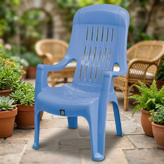Boss BP-625 Full Plastic High Back Easy Chair