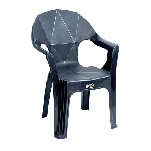 Toyo Diamond Pattern Plastic Chair