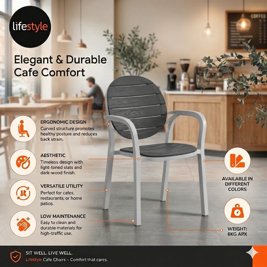 Saab Spectrum Plastic Armchair – Durable & Stylish