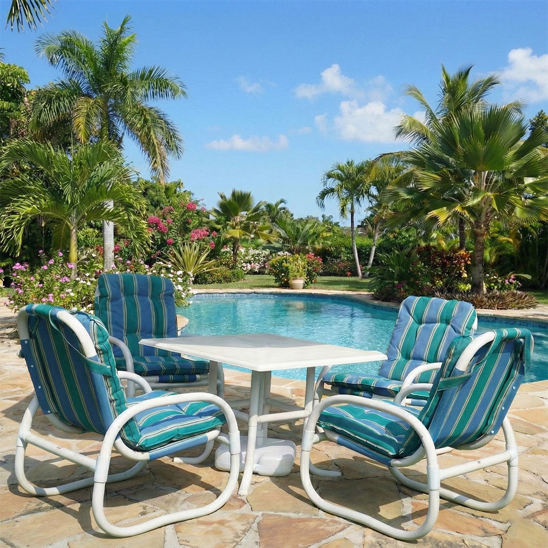 Miami Outdoor Set – 4 Chairs + Table